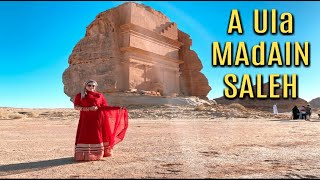 Madain Saleh HEGRA Dec 2020  Saudi Arabias Wonder  Al Ula  URDU  HINDI  مـدائـن صـالـح [upl. by Fitton]