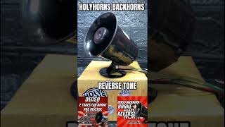 DENSO 2 TONES FOR BRAKE AND REVERSE BACKING ALARM BACKHORN HOLYHORNS BACKHORNS truck horns [upl. by Meerak]