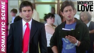 Aman expresses his love  Kal Ho Naa Ho  Shahrukh Khan  Moments of Love [upl. by Atinus]