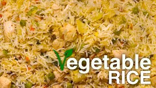 Vegetable Riceپلو ترکاریدار [upl. by Nrek]