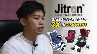 How Jitron Healthcare Increased Their Sales 3x in 2 Months with Google Ads [upl. by Enawyd740]