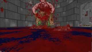 All the ways to die in Brutal Doom Enemy on player fatalities Updated [upl. by Tennaj882]