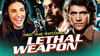 LETHAL WEAPON 1987 Movie Reaction wCoby FIRST TIME WATCHING [upl. by Wurst]