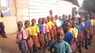 Irelands Call sung by school children in Uganda [upl. by Asilat]