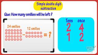 Practice Double Digit Subtraction  Math  Grade12  Tutway [upl. by Sito135]