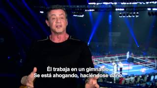 La Gran Revancha  Entrevista Sylvester Stallone [upl. by Annawoj]