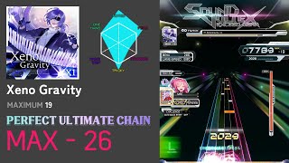 【SDVX】 Xeno Gravity MXM PUC [upl. by Allehc]