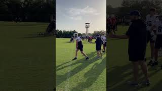 Receivers are getting those routes right at TCU fall camp [upl. by Vergil]