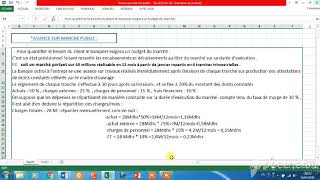 Ep  13 Avance sur marché public Exercice [upl. by Clayborne]