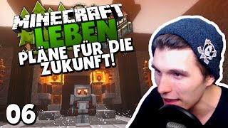 PLÄNE FÜR UNSEREN WASSERFALL amp NEUE FARMWELT ✪ Minecraft LEBEN 06  Paluten [upl. by Trotter507]