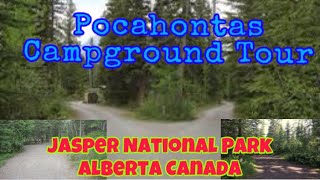 Jasper National ParkPocahontas Campground TourAlberta Canada [upl. by Oelak]