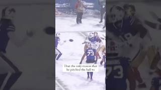 The only reason he pitched it to Josh Allen shorts nfl bills [upl. by Bart]