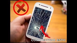 Maneras para prevenir que a tu celular se le rompa la PANTALLA [upl. by Tarrant]