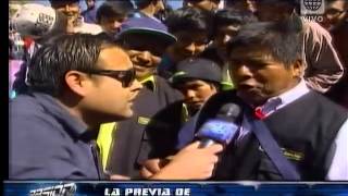 América Noticias Orderique y su baile en La Previa del Real Garcilaso  Alianza Lima [upl. by Stearne74]