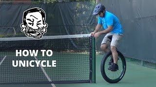 How to ride a unicycle  10 tips [upl. by Dnalro]