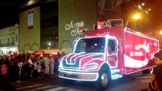 Camiones Coca Cola Desfile Navideño [upl. by Durrett214]