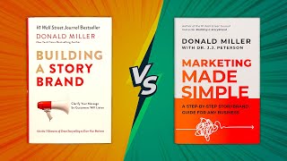 Which Marketing Book Should You Read Building A StoryBrand vs Marketing Made Simple [upl. by Aitnis]