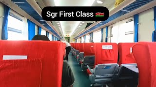 Inside SGR first class from Nairobi to Mombasa [upl. by Casi]