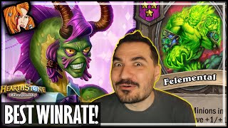 SHUDDERWOCK IS MY MOST WINNING HERO  Hearthstone Battlegrounds [upl. by Ecinert681]