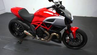 2012 Ducati Diavel with Werks Exhaust [upl. by Llednew]