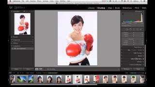 Photoshop Lightroom 5 教學 Interface Introduction 介面操作示範 廣東話 [upl. by Eillac]