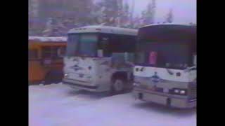 Taking the Ski Bus to Mt Hood Meadows [upl. by Ahsir835]