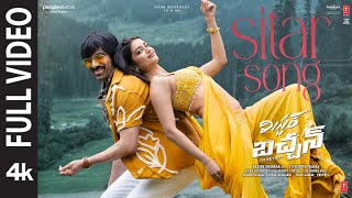 Full Video Sitar Song  Mr Bachchan  Ravi Teja Bhagyashri B  Mickey J Meyer  Harish Shankar S [upl. by Martyn]