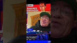 “ROBEISY RAMIREZ TIENE QUE DAR LO MEJOR CONTRA ESPINOSA” DICE ISMAEL SALAS robeisyramirez shorts [upl. by Aerb905]