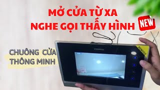 Lắp đặt và sử dụng chuông cửa camera CDV70U chính hãng Commax Hàn Quốc [upl. by Angi]