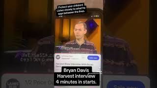 Bryan Davis Harvest Interview bryandavis harvestinterview bryan davis [upl. by Alocin]