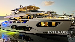 2023 Absolute Navetta 75 Yacht Walkaround Tour FLIBS2022 [upl. by Wye343]