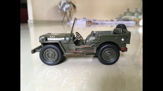 New Ray 132 Diecast MB Jeep Willys Amazon India Unboxing [upl. by Aivalf]