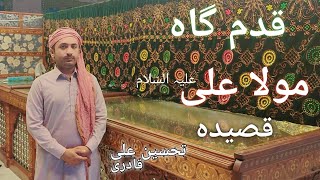 Qasida Qadam Gaah Mola Ali Hyderabad Tahseen Ali Qadri 2024 [upl. by Marpet]