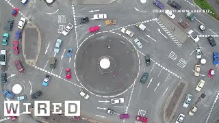 See How an Insane 7Circle Roundabout Actually Works  WIRED [upl. by Adlesirhc283]