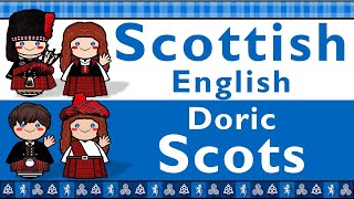 SCOTTISH ENGLISH ACCENT amp DORIC SCOTS [upl. by Yvad]