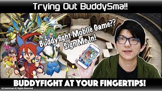 Buddyfight Buddyfight Mobile Game Trying Out BuddySma [upl. by Maire234]