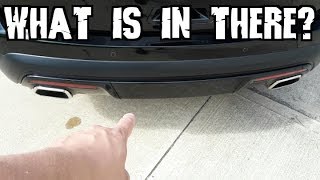 2016 Ford Explorer Sport Hitch Cover Removal [upl. by Buttaro]