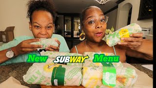 TRYING 8 NEW SUBWAY SERIES SANDWICHES FOR THE 1ST TIME THE MONSTER THE BOSS BELLA MOZZA amp MORE [upl. by Niltyak836]