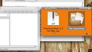 Unarchiver UnRarX amp Damaged RAR file on MacMR [upl. by Leumek]
