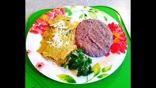 Green Creamy Vegan ChilaquilesChilaquiles Verdes [upl. by Bria]