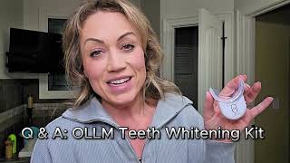 The OLLM Teeth Whitening Kit Your Ultimate Questions Answered [upl. by Eceirtal]