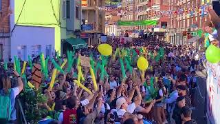 Salida y desfile del 85 Descenso Internacional del Río Sella 2023 [upl. by Mcmath311]