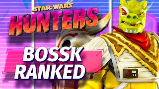 Bossk Ranked Gameplay Star Wars Hunters Charr [upl. by Zerdna]