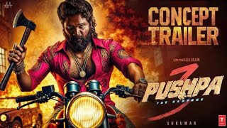 Pushpa 2 The Rule  Official Trailer Allu Arjun  Rashmika Mandanna  Fahadh Faasil  DSP  Concept [upl. by Toile235]