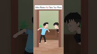 That Relative Kid relatable relatives shorts reels animation youtubeshorts youtube anime [upl. by Christan]