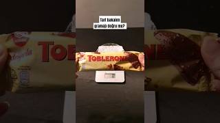 reklamdeğildir Algida frigola toblerone dondurma tart bakalım gramajı doğru mu algida toblerone [upl. by Aytak48]