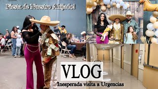 FIESTA DE 15 AÑOS DE NUESTRO AHIJADO 🤩 VISITA A URGENCIAS INESPERADA 😞 [upl. by Aleakim]