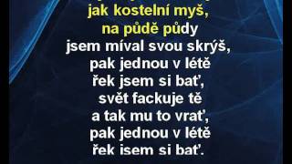 Jdou po mě jdou  Jaromír Nohavica Karaoke tip [upl. by Leuneb735]