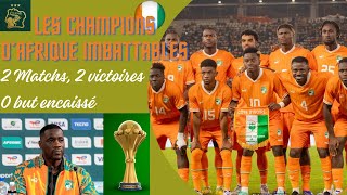 Éliminatoire CAN 2025  La Côte dIvoire imbattables  CIV 20 Zambie  Tchad 02 CIV [upl. by Zoe]