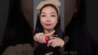 how to apply your lip tint so it lasts longer I PERIPERA GLOWY LIP TINTS shorts [upl. by Miran615]